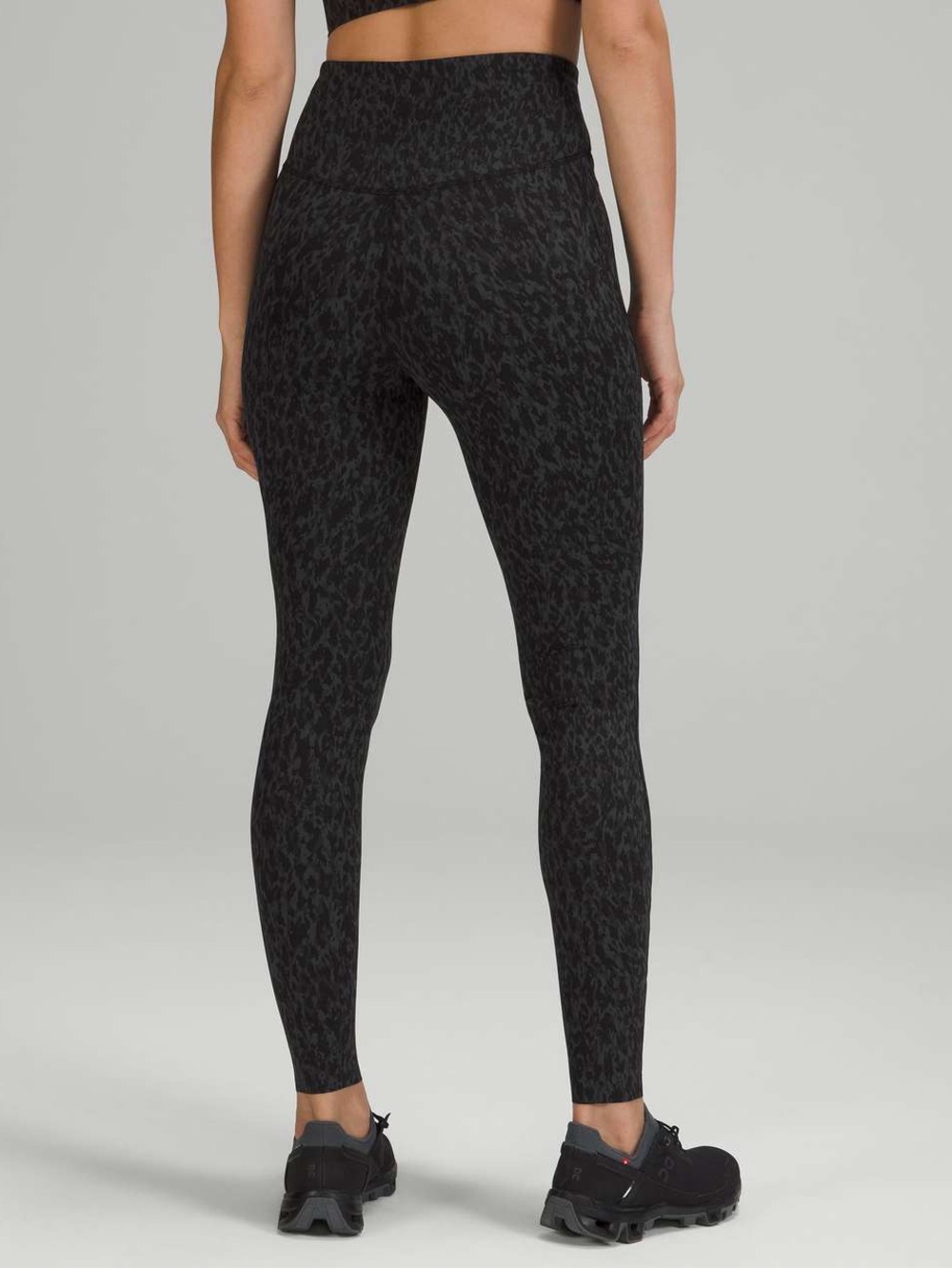 Lululemon Base Pace High-Rise 28" Running Tight Sz 6 Leopard Camo Leggings - Picture 2 of 10